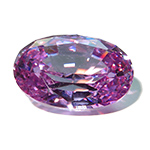 Light amethyst gemstone