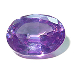 Natural amethyst gemstone