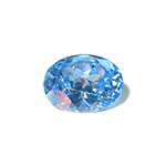 Blue topaz small gemstone