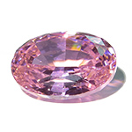 Pink sapphire gemstone