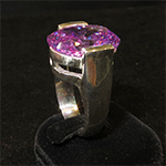 Amethyst alchemy ring